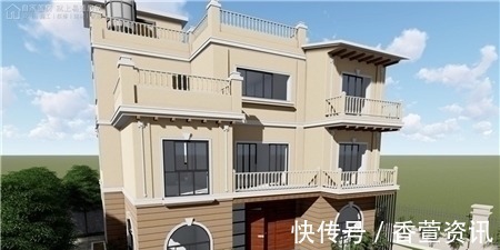 农村|推荐5款三层别墅设计图纸,最适合农村建的房子