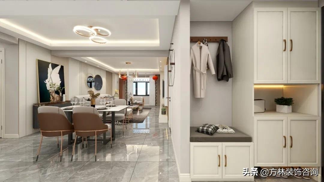 装修|150平轻奢风装修看了就喜欢