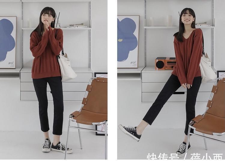 帆布鞋|谁说穿搭要重样?每天只换一件上衣,就能让你的秋天与众不同