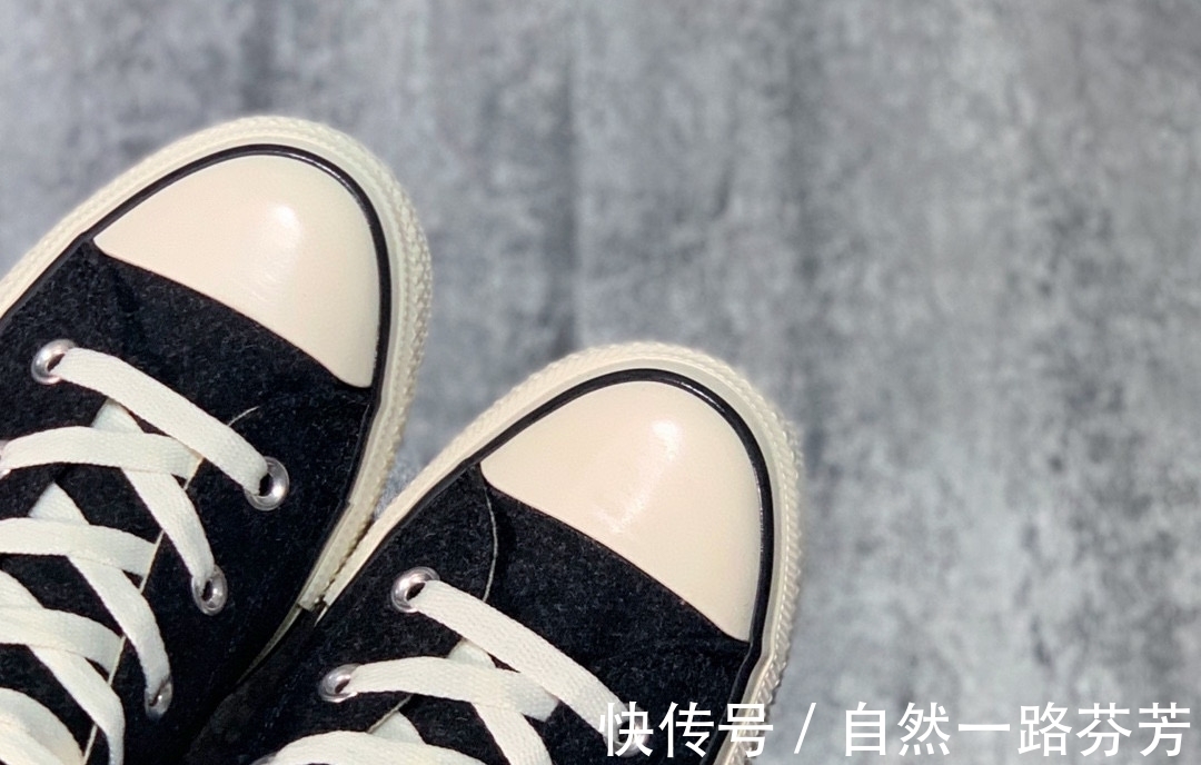 羊毛 Converse All Star 匡威系带秋冬羊毛尼龙布