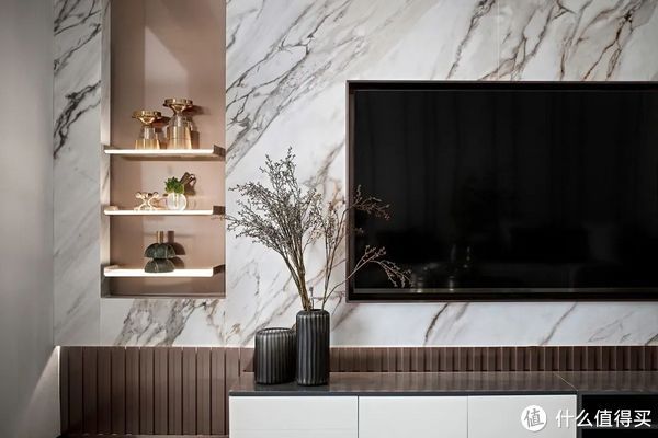 客厅|这对杭州夫妻的142㎡新家，全屋简单又精致，高级感藏都藏不住