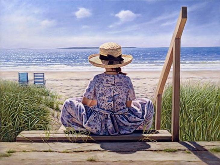 加拿大$无忧无虑的夏天:加拿大艺术家理查德 丹尼尔作品欣赏