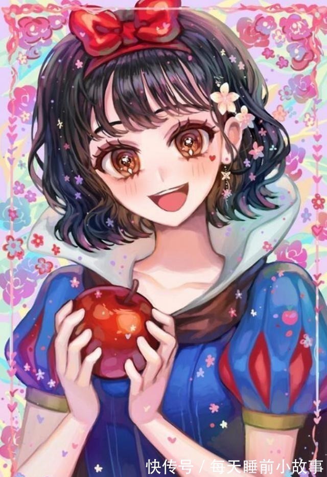 贝儿公主|不同画风的迪士尼公主,艾莎女王范十足,乐佩的眼睛仿佛充满魔力!