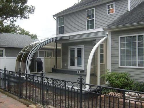 违建|若我家有个院子，一定装这种阳光房，不算违建，晚上还能收起来