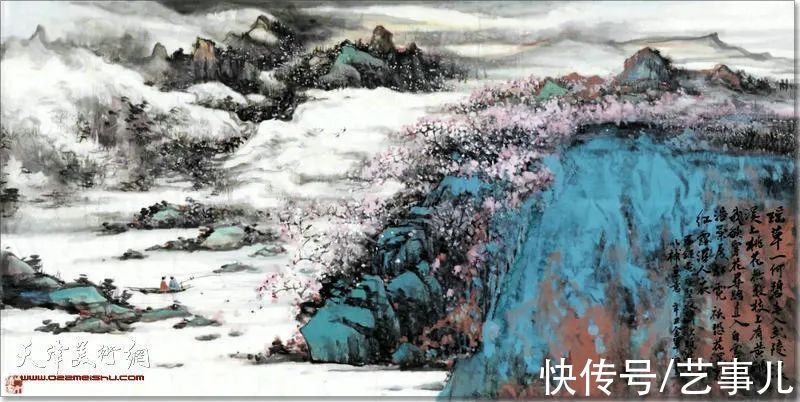 诗性#著名山水画家姜金军：中国绘画的诗性浪漫