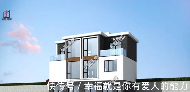 别墅|13X7米现代风别墅,占地只有百来平,也能追寻未来科技感