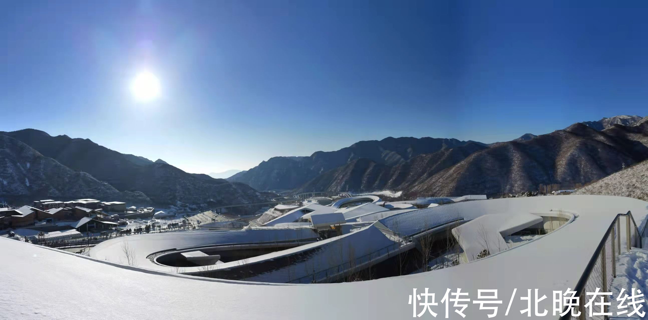 延庆赛区|延庆赛区雪后初晴！带你第一视角领略壮美冬奥赛场