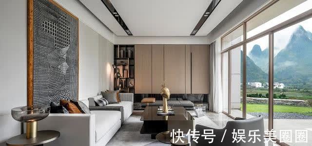 别墅|广州夫妻的265㎡别墅，屋里风景别致，光是茶室设计，就品位十足