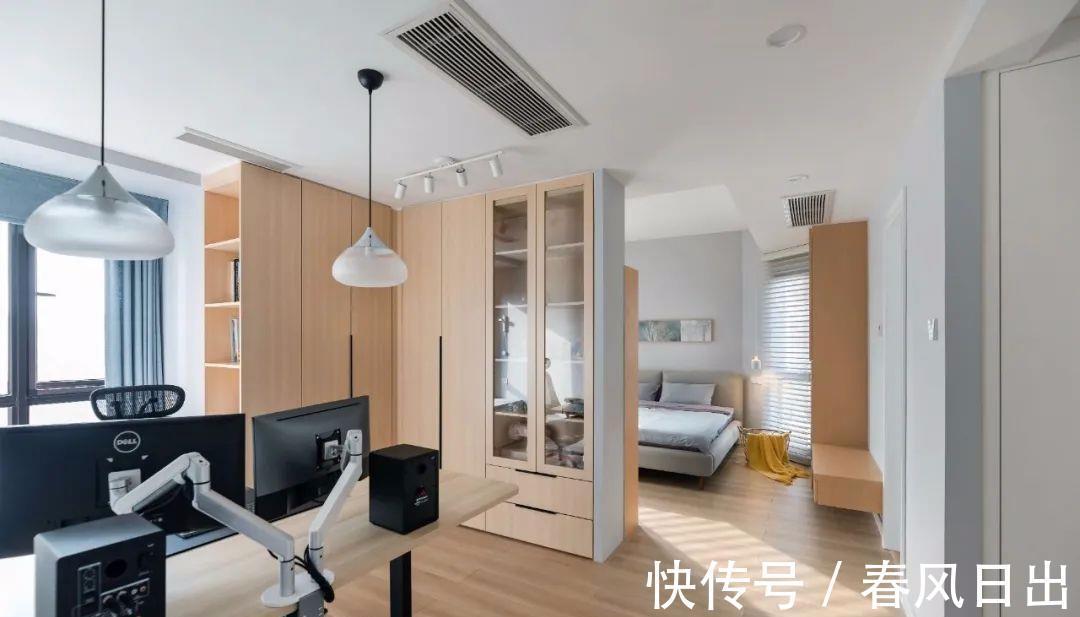 三居|140㎡自然简约风三居,一体的多功能空间,羡慕!