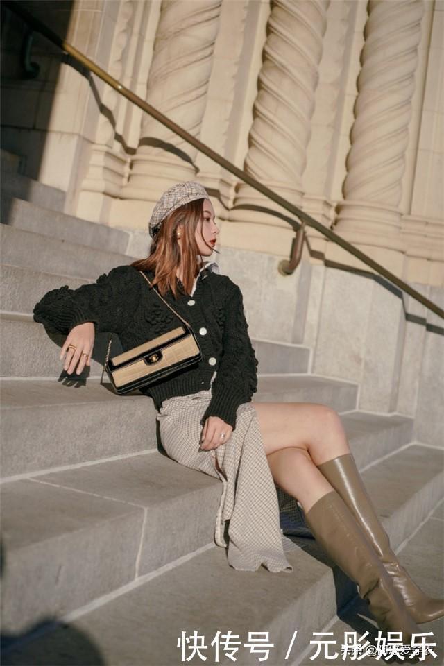会穿的女人才精致,今冬“裙装”这样来搭配,气质优雅又高级