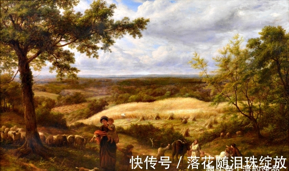 托马斯&英国画家詹姆斯·托马斯·林内尔油画作品选集