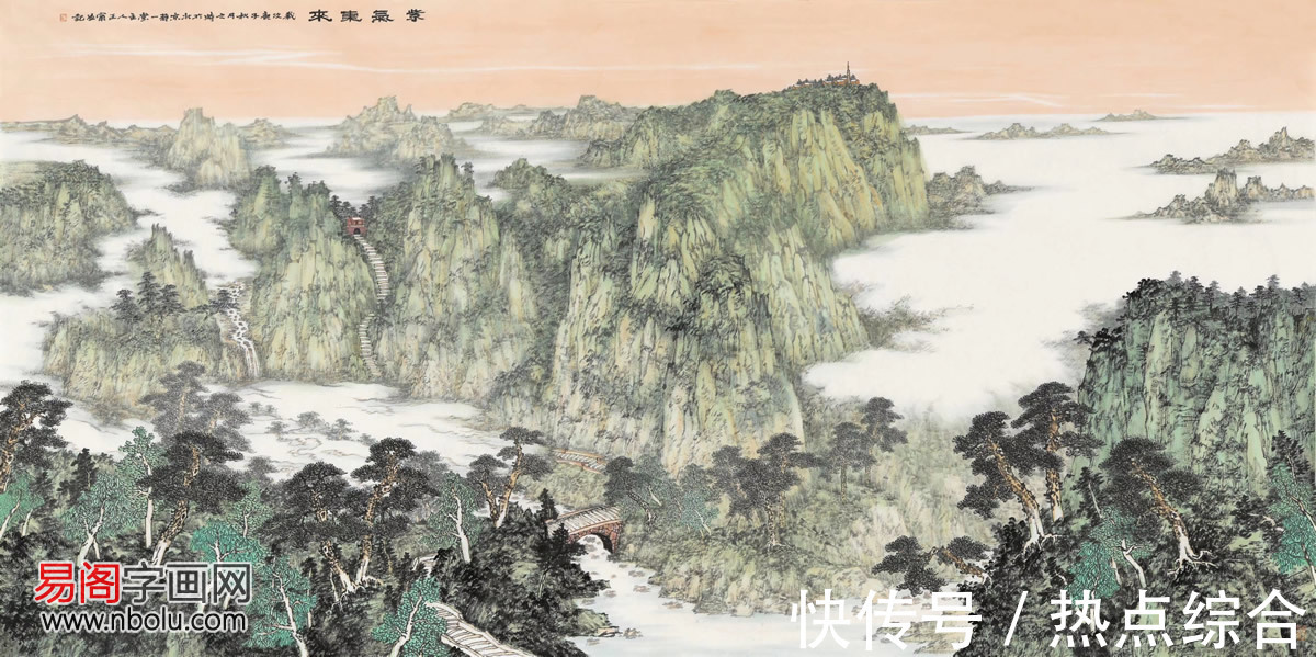 诗意性$画家王宁,开中国山水画之古意新格