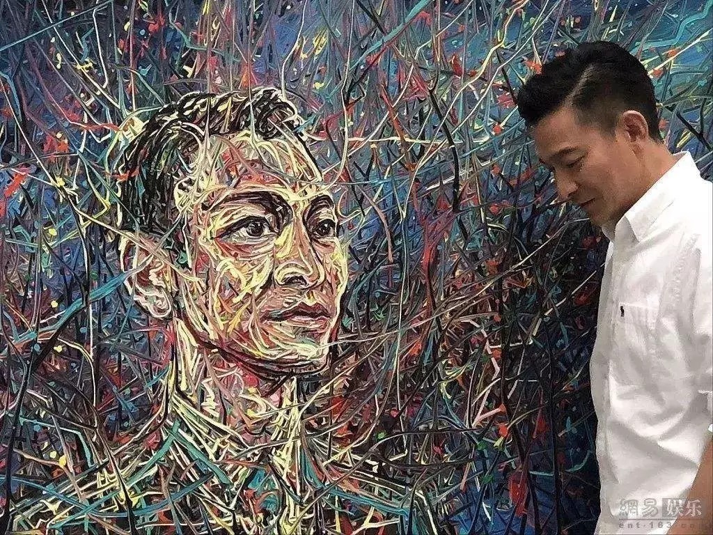 自由引导人民#他笔下画的刘德华不忍直视,丑成非洲土著,还卖1.4亿?有点厉害