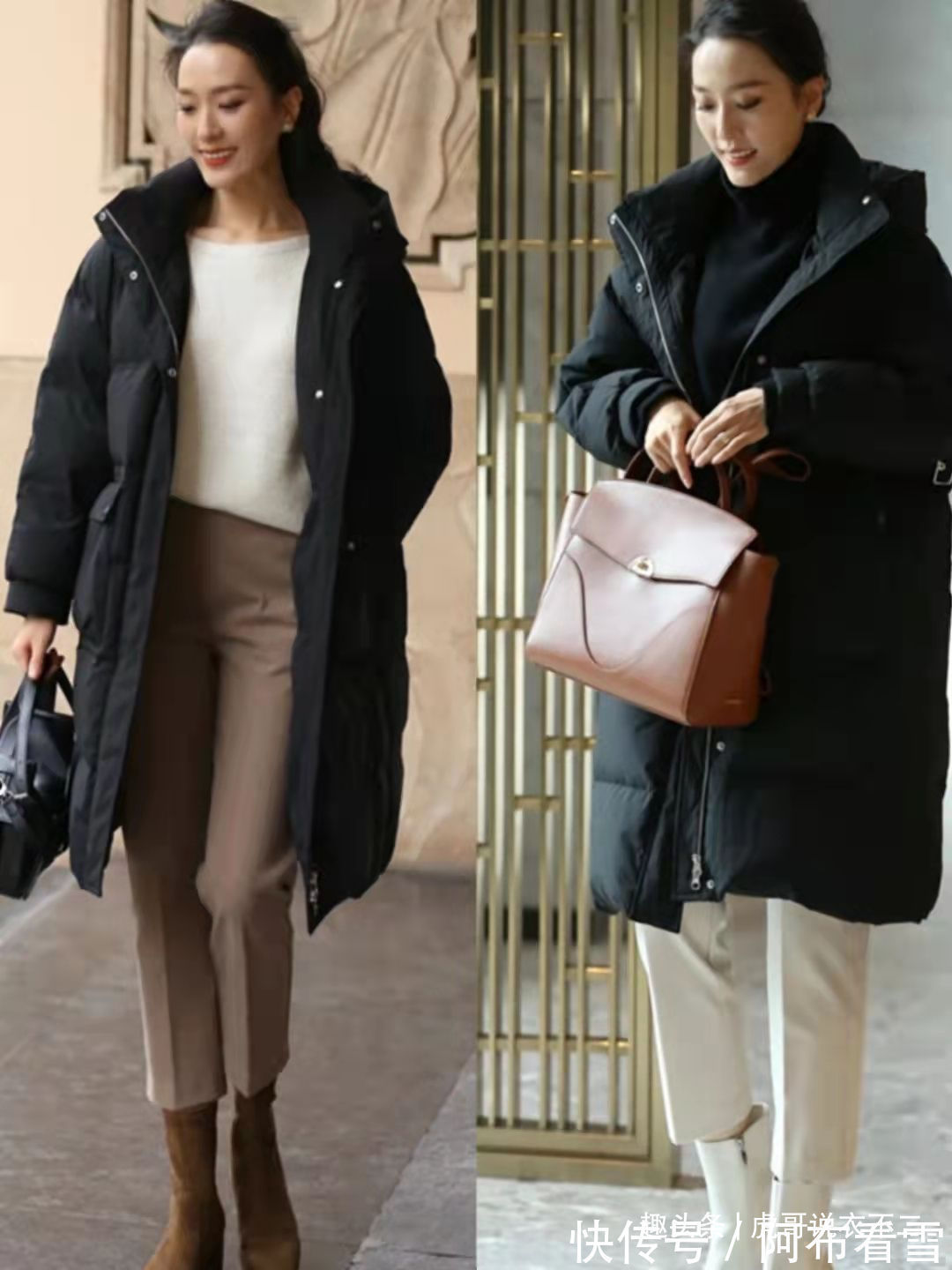 穿衣 40岁女人穿衣要保暖更要显贵,借鉴这组冬季搭配范本,美丽不冻人