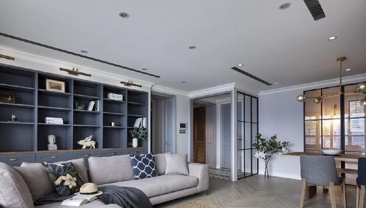 视觉效果|她家118㎡新房,一入户就把人迷住,全屋干净整洁到令人羡慕,美