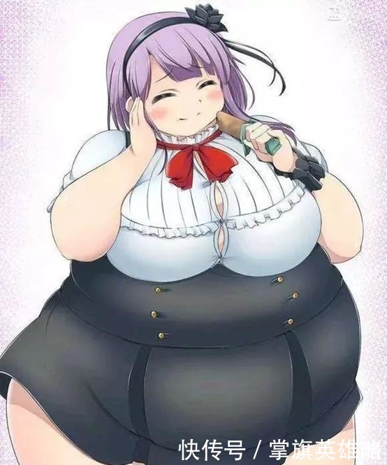 女神|当二次元女神变胖之后,我们只能泪流满面