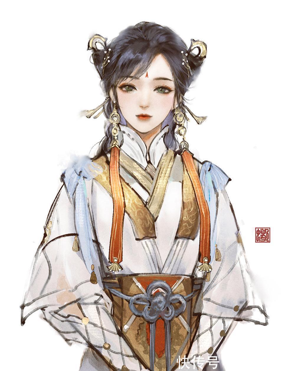 屠丽美|眷思量主角变2d画风,奉眠惊艳,屠丽又美又飒,看到镜玄恋爱了