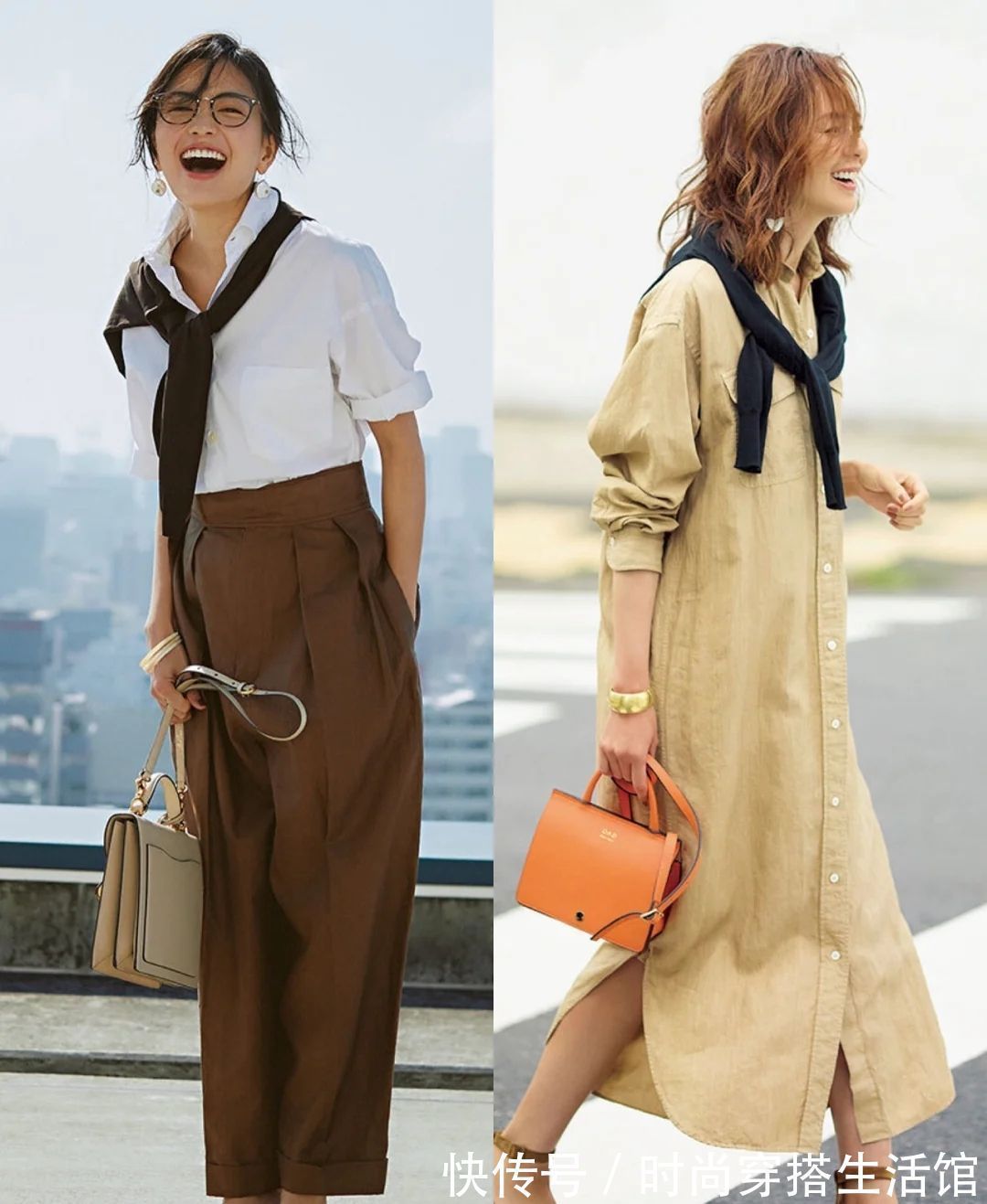 腰臀|初秋了40岁女人怎么穿?这3个思路和2种搭配示范,简约大方又高级