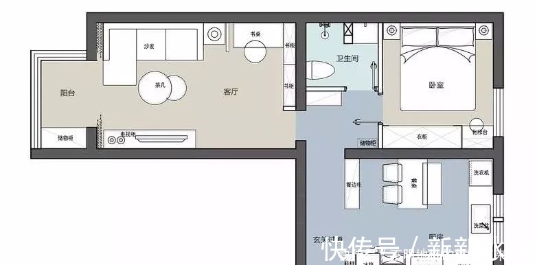 餐厨|文艺女青年的60㎡单身公寓，有套这样的房子，都不想嫁人了！