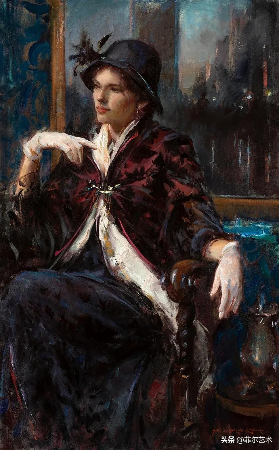 华金·索罗拉|美国画家丹尼尔·格哈茨的油画艺术作品欣赏