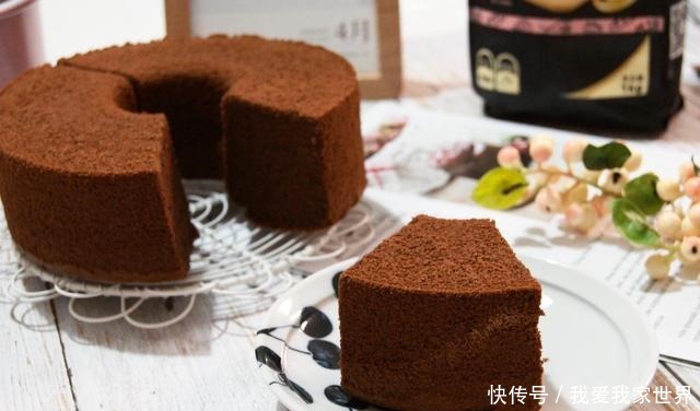巧克力戚风蛋糕寡淡不够味我猜你还没试过这款用巧克力做的