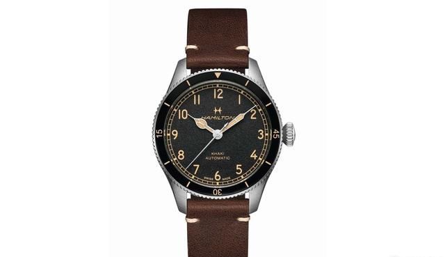 model 汉米尔顿Hamilton推出全新卡其航空系列飞行先锋腕表