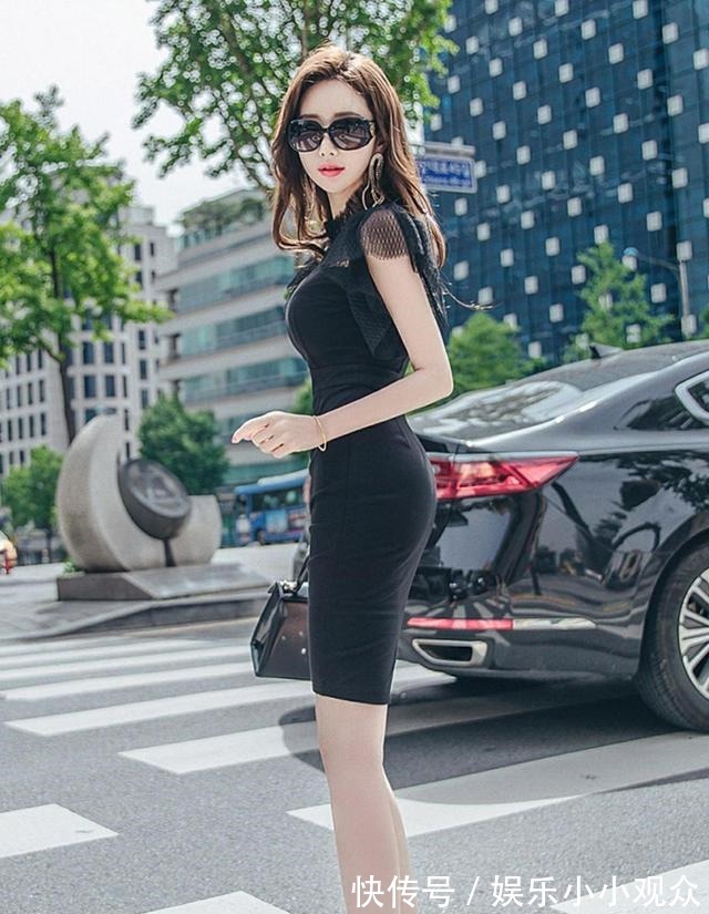 连衣裙 只要搭配得好,就是一道靓丽的风景线,修身气质连衣裙!