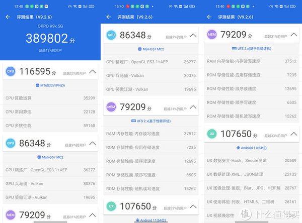 处理器|OPPO K9x详细评测：5000mAh大电池赋能硬核游戏体验