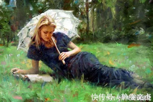 人物画！妩媚迷人，意大利画家女性人物画作品欣赏