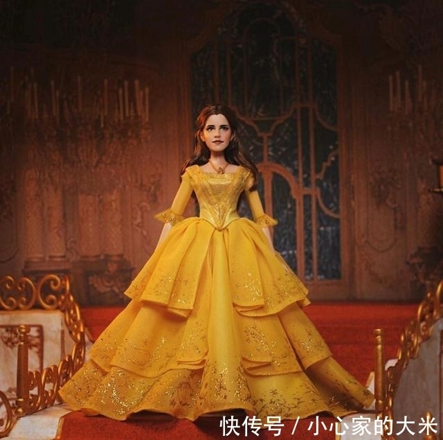 艾莎女王|大神制作迪士尼娃娃,贝儿公主华丽优雅,艾莎女王精美别致