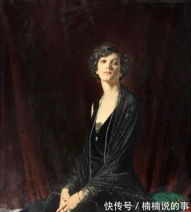 服饰#康拉德·基塞尔,把贵妇们的容貌与服饰,表现得极为富丽奢华!