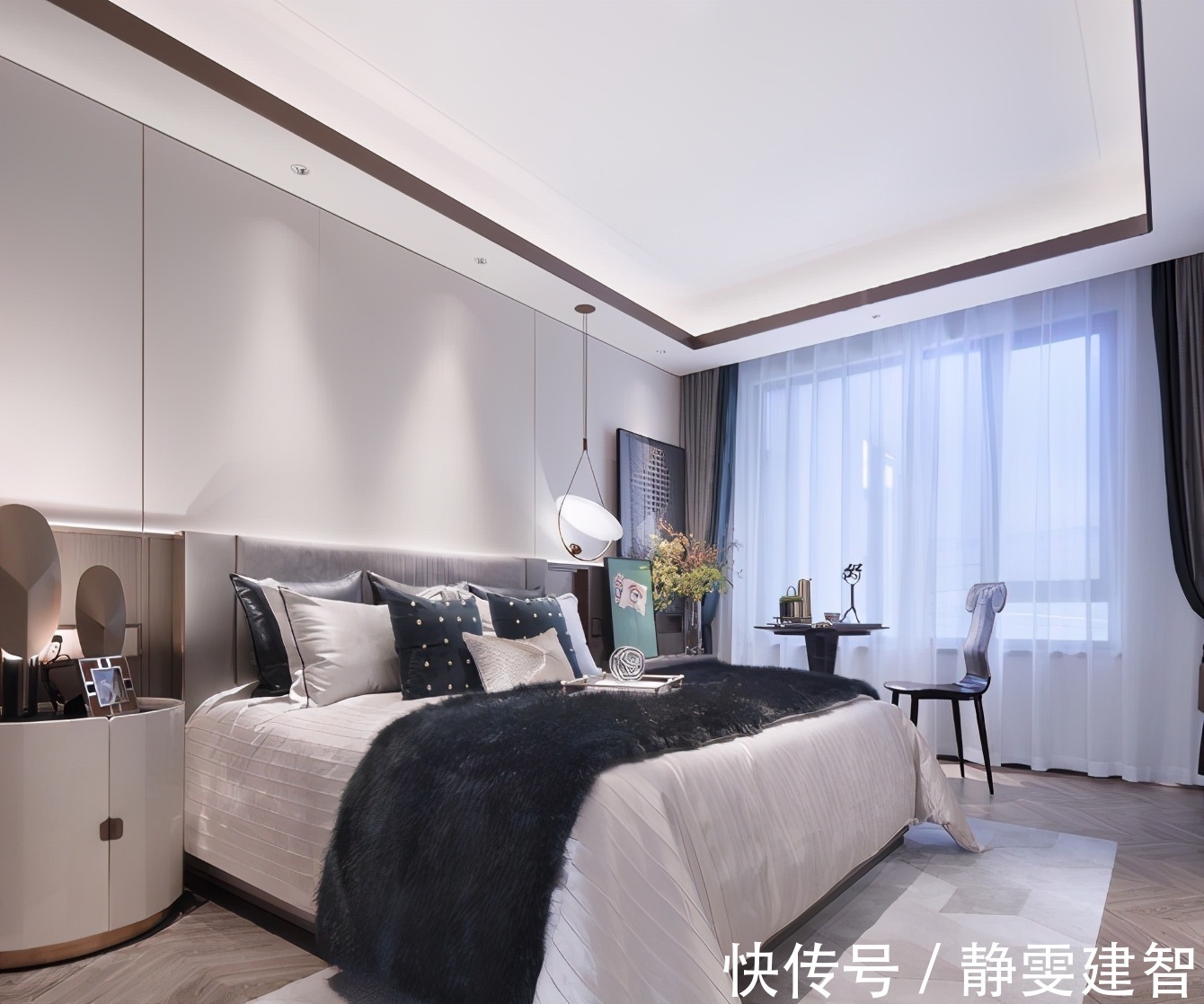 意境|古典有意境，118㎡3房2厅这样装修，让人看一眼就稀罕上了