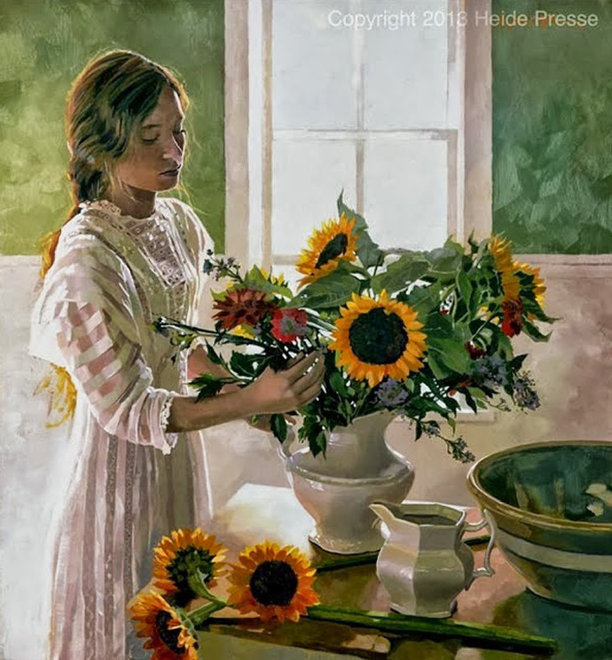 德国@德国女画家Heide E. Presse绘画作品欣赏