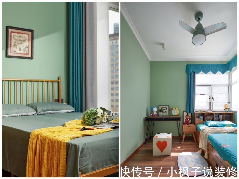 客厅|一对夫妻的85㎡小家,装修古旧却充满活力,网友:有上世纪的感觉