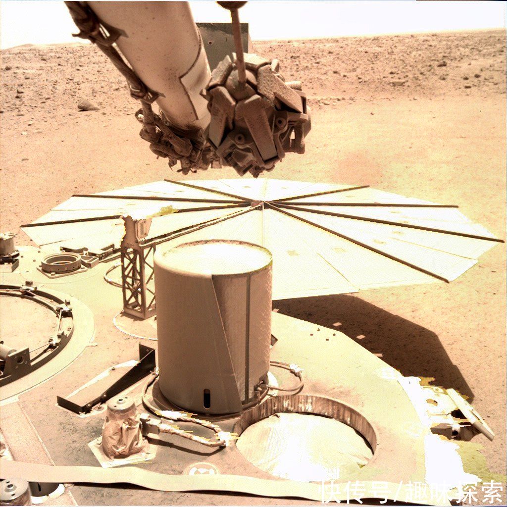 電力不足！火星洞察號緊急進入休眠狀態，6張自拍照讓人擔憂
