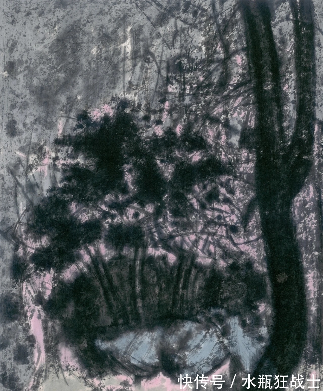 国画家！曹鑫中国画｜有意渲染一种神秘而幽深的气氛