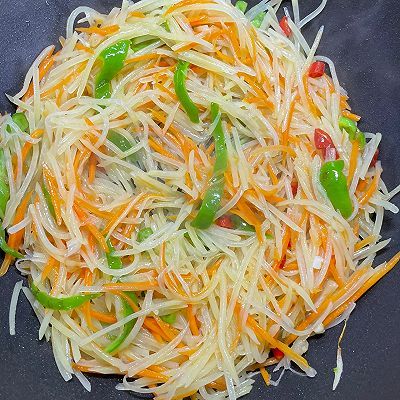 卷饼|酸辣土豆丝