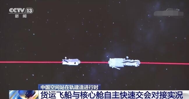 天舟二号 天舟二号对接天和号如“万里穿针后温柔亲吻”,180吨撞击也没问题