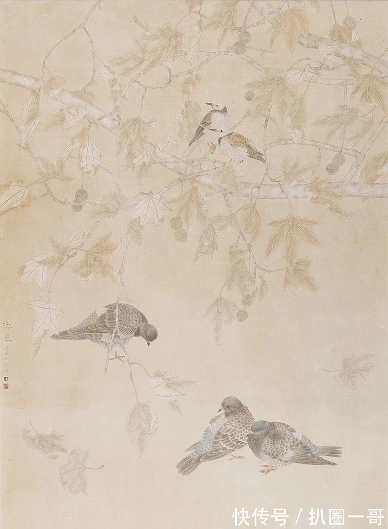 花鸟画&情境夺人｜江宏伟的“宋代”花鸟画