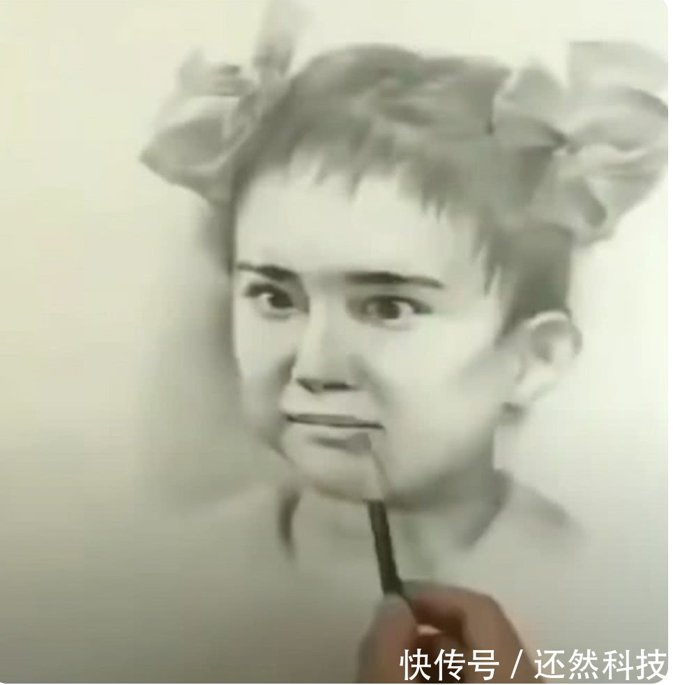 匆匆|美术生手绘杨幂的一生,匆匆几笔从小孩变老人,这操作也太神了