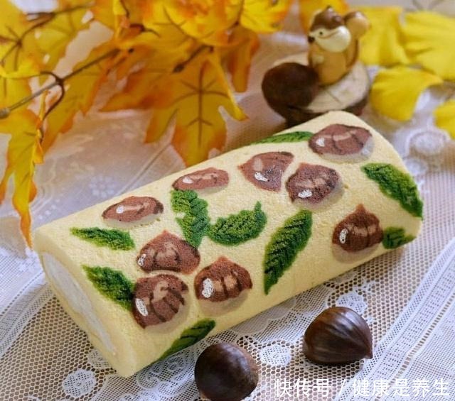 不忍下口的彩绘蛋糕卷,治愈你的小情绪!