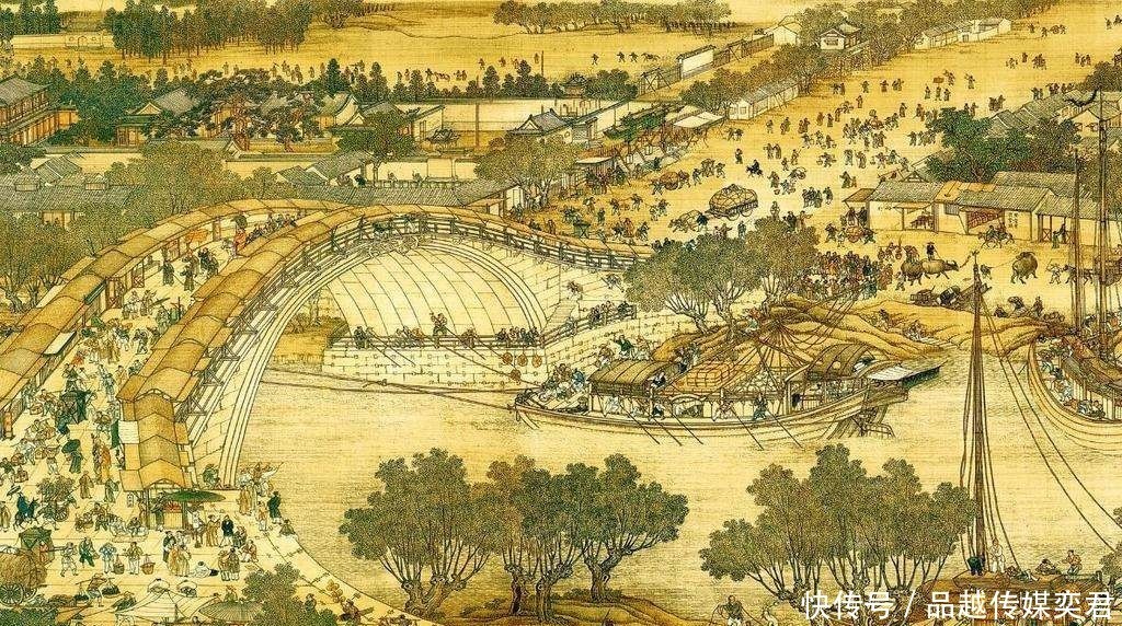 张择端|《清明上河图》为啥珍贵,放大100倍再看,画面真让人害羞