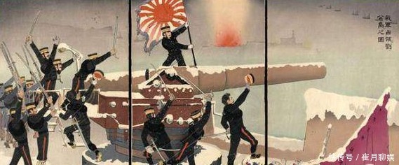满清|甲午战争满清和日本的宣传图对比