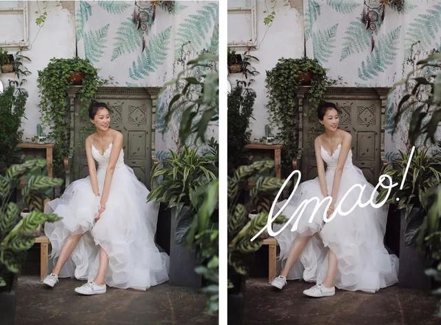 拍婚纱照 “婚纱照P到认不出本人”,看不出来是自己的婚纱照,有意义吗