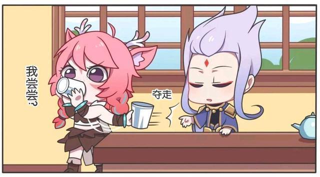 王者荣耀小故事:瑶瑶在云中君的茶里加了东西,结果自己喝了下去1