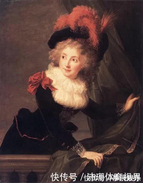 沙龙|法国18世纪著名洛可可女画家维吉·勒布伦肖像作品欣赏