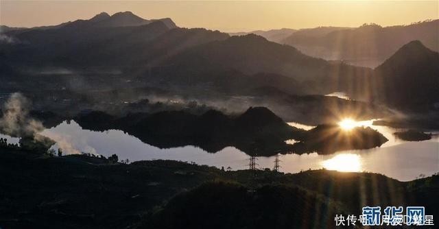 湖景|初冬阿哈湖景如画