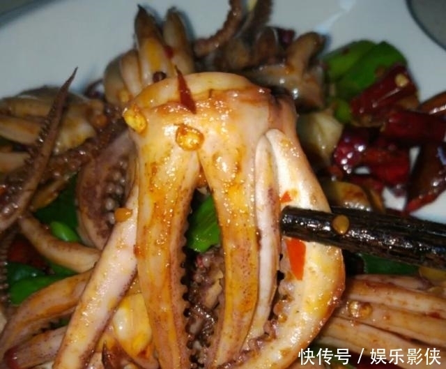 女儿|在家用这种方法炒鱿鱼,是女儿和老婆的最爱