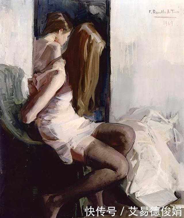 马拉加#他被指定为西班牙国王和王后的肖像画官方画师，擅长画美人