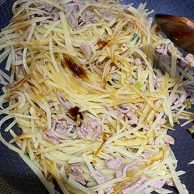 酸豆角|土豆丝炒肉丝